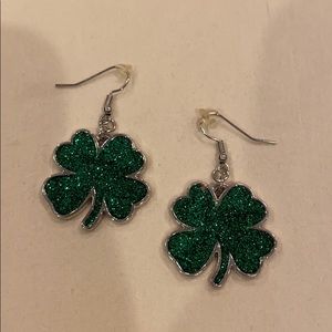 Four leaf clover earrings